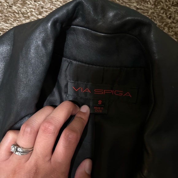 Genuine Leather Jacket - Picture 5 of 12